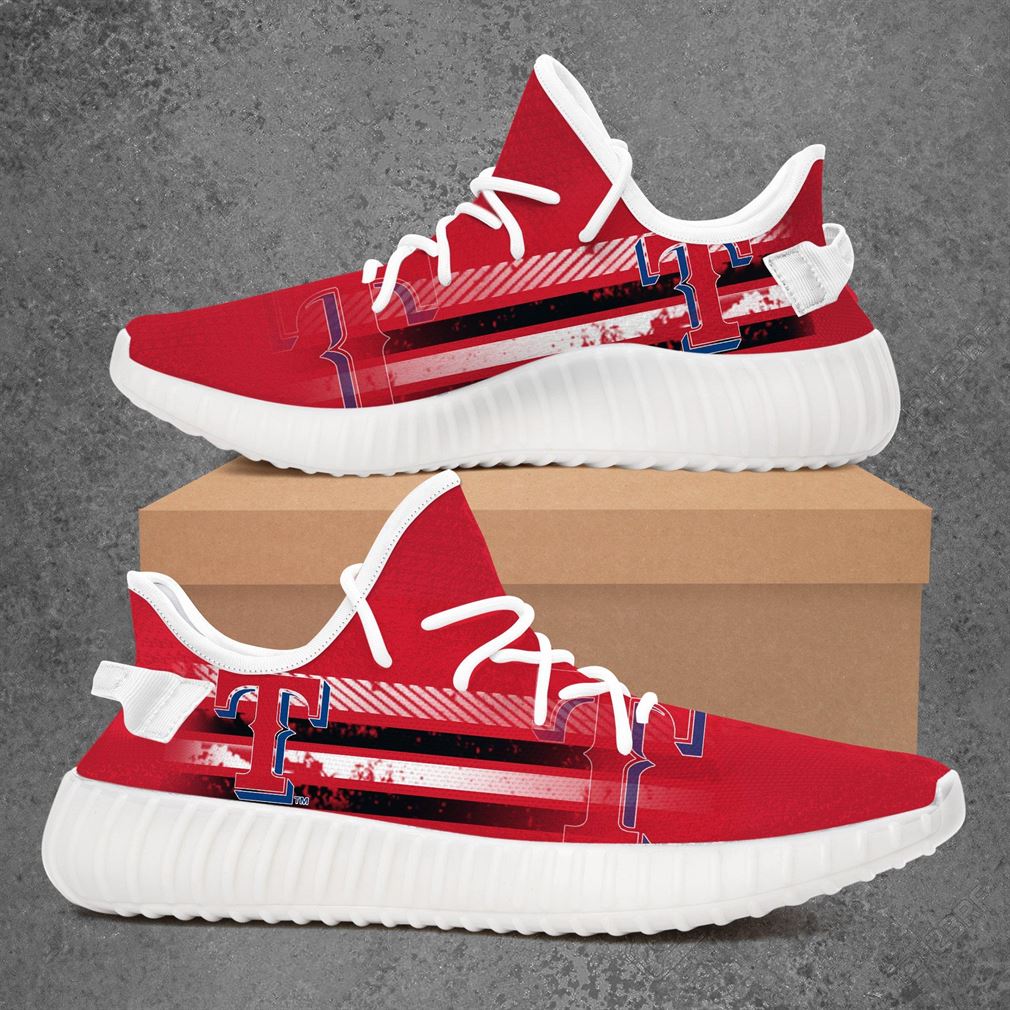 Texas Rangers Nba Basketball Yeezy Sneakers Shoes