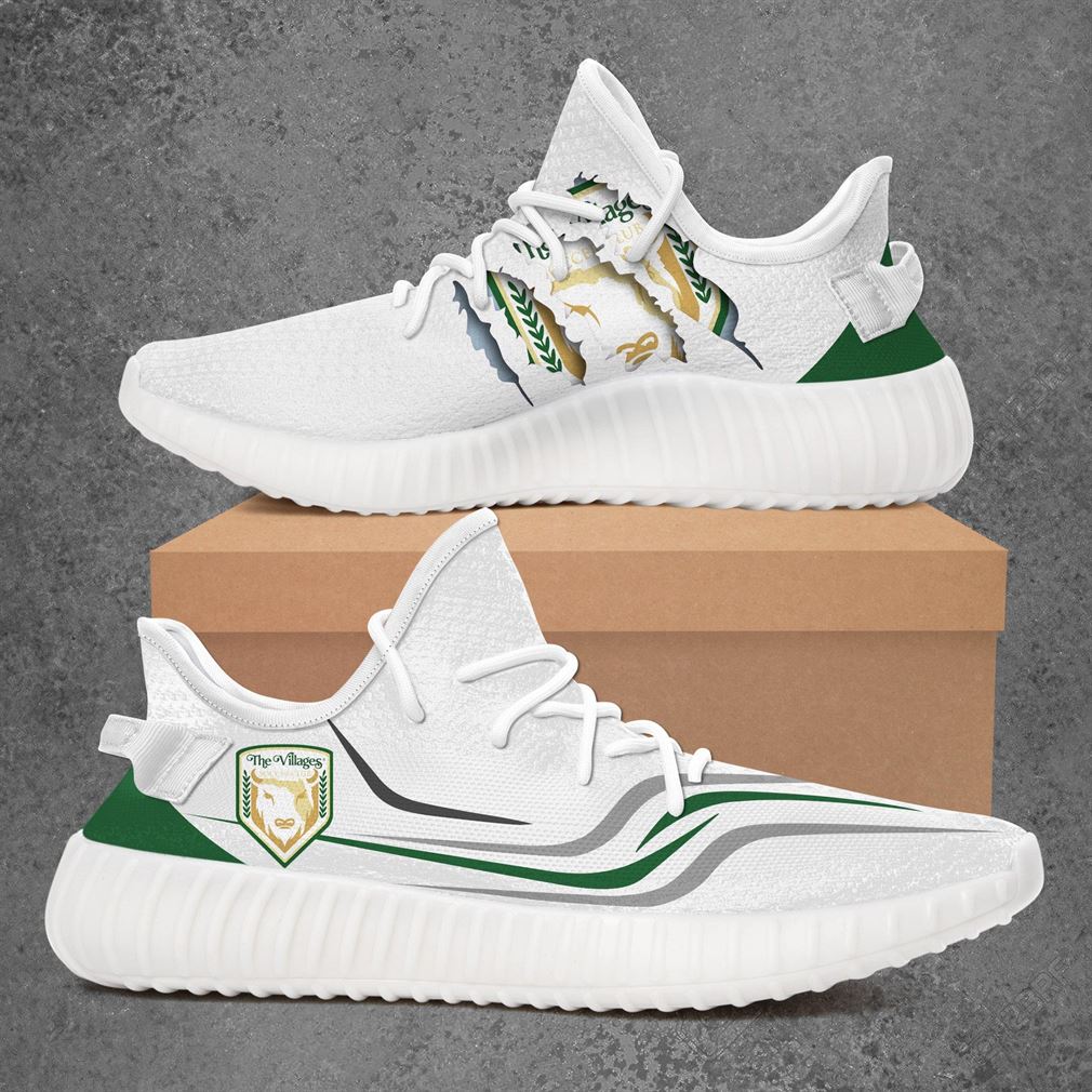The Villages Sc Usl League Two Sport Teams Yeezy Sneakers Shoes White