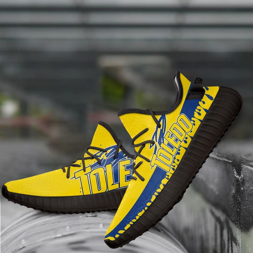 Toledo Rockets Ncaa Yeezy Sneakers Shoes - Luxwoo.com