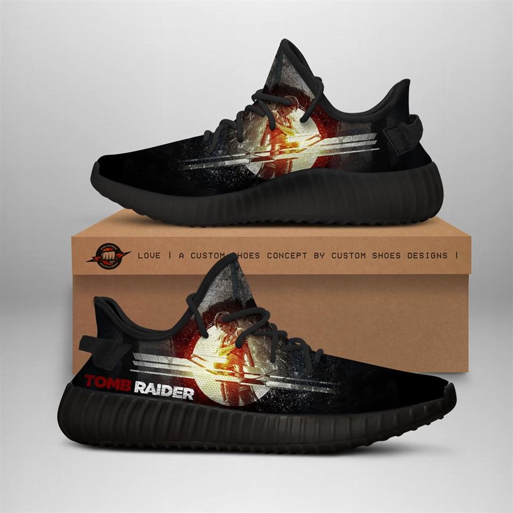 Tomb Raider Yeezy Sneakers Shoes