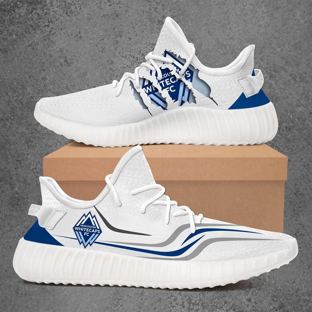 Vancouver Whitecaps Fc Mls Sport Teams Yeezy Sneakers Shoes White