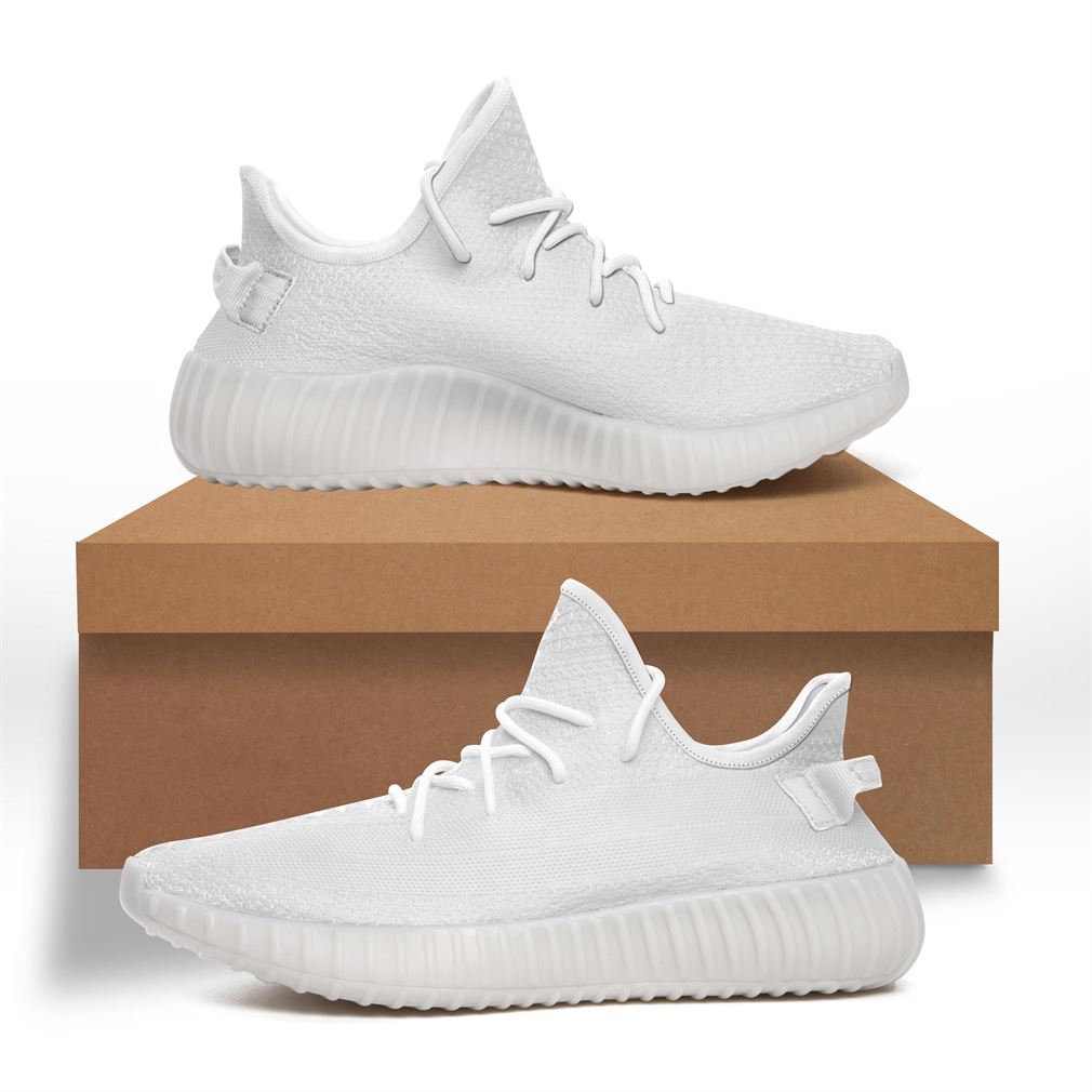 White Yeezy Sneakers Shoes