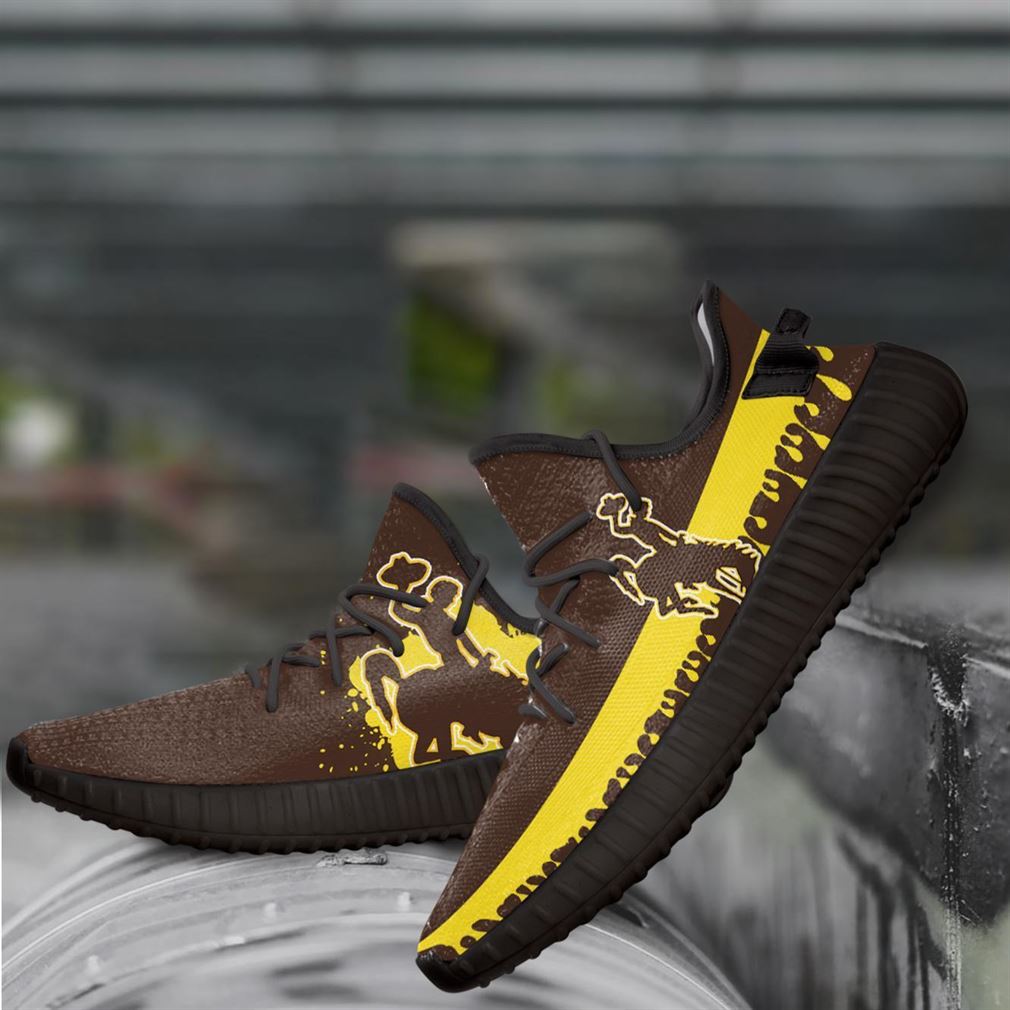 Wyoming Cowboys Ncaa Yeezy Sneakers Shoes - Luxwoo.com