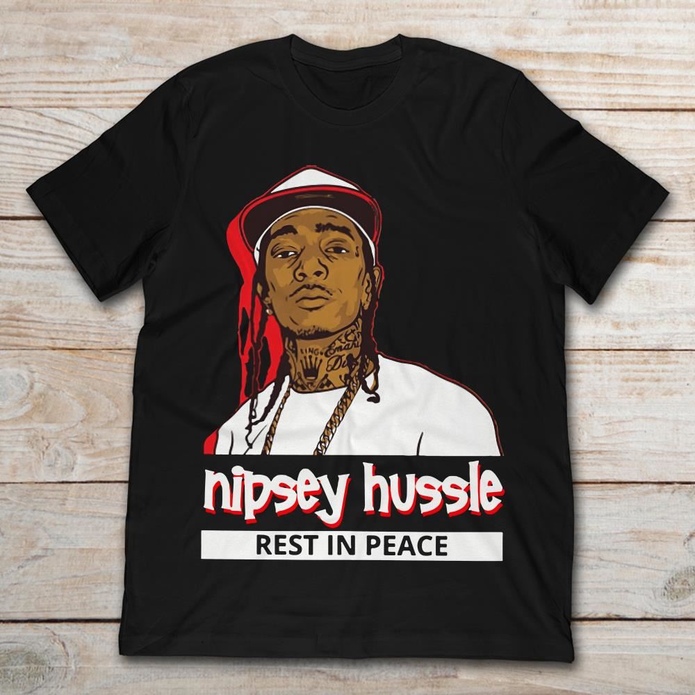 Nipsey Hussle Rest In Peace Plus Size Up To 5xl
