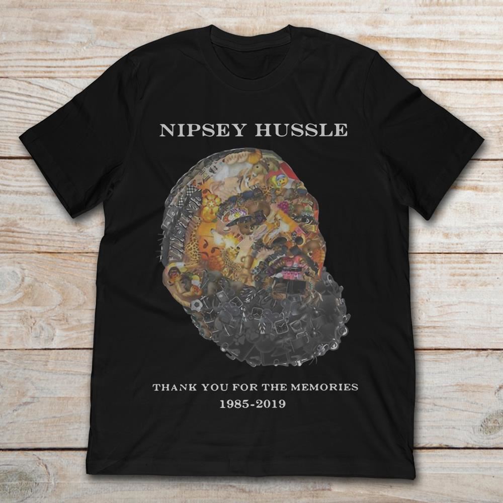 Nipsey Hussle Thank You For The Memories 1985 2019 Plus Size Up To 5xl