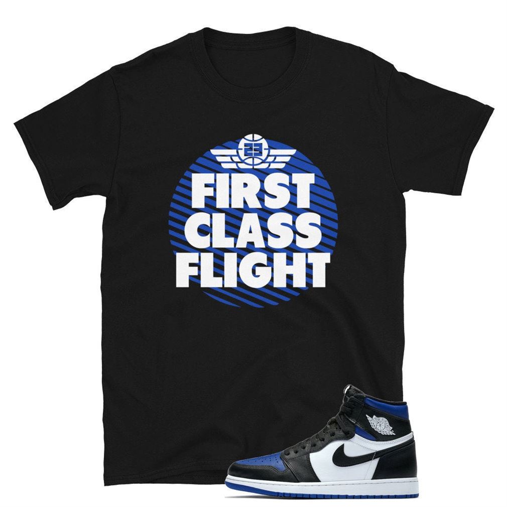 Flight Club Tee Jordan 1 Royal Toe Unisex