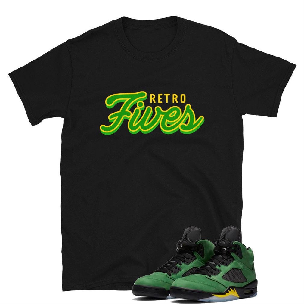 Jordan 5 Retro Se Oregon Unisex T-shirt