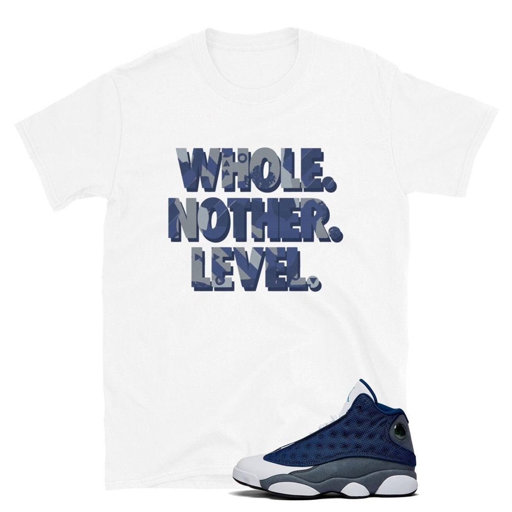 Level Up Tee Jordan Xiii Flint Grey Unisex