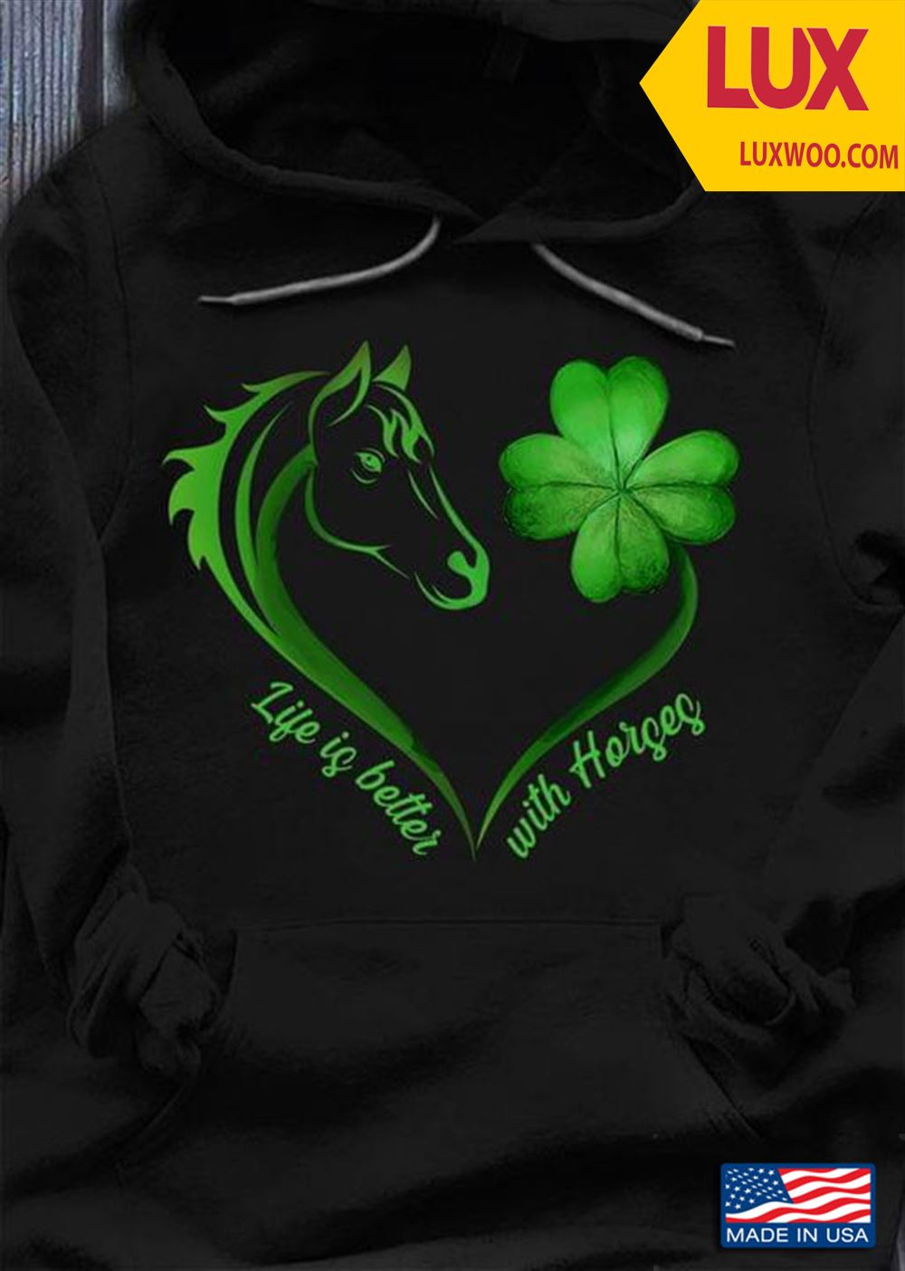 Life Is Better With Horses St Patricks Day Shirt Size Up To 5xl