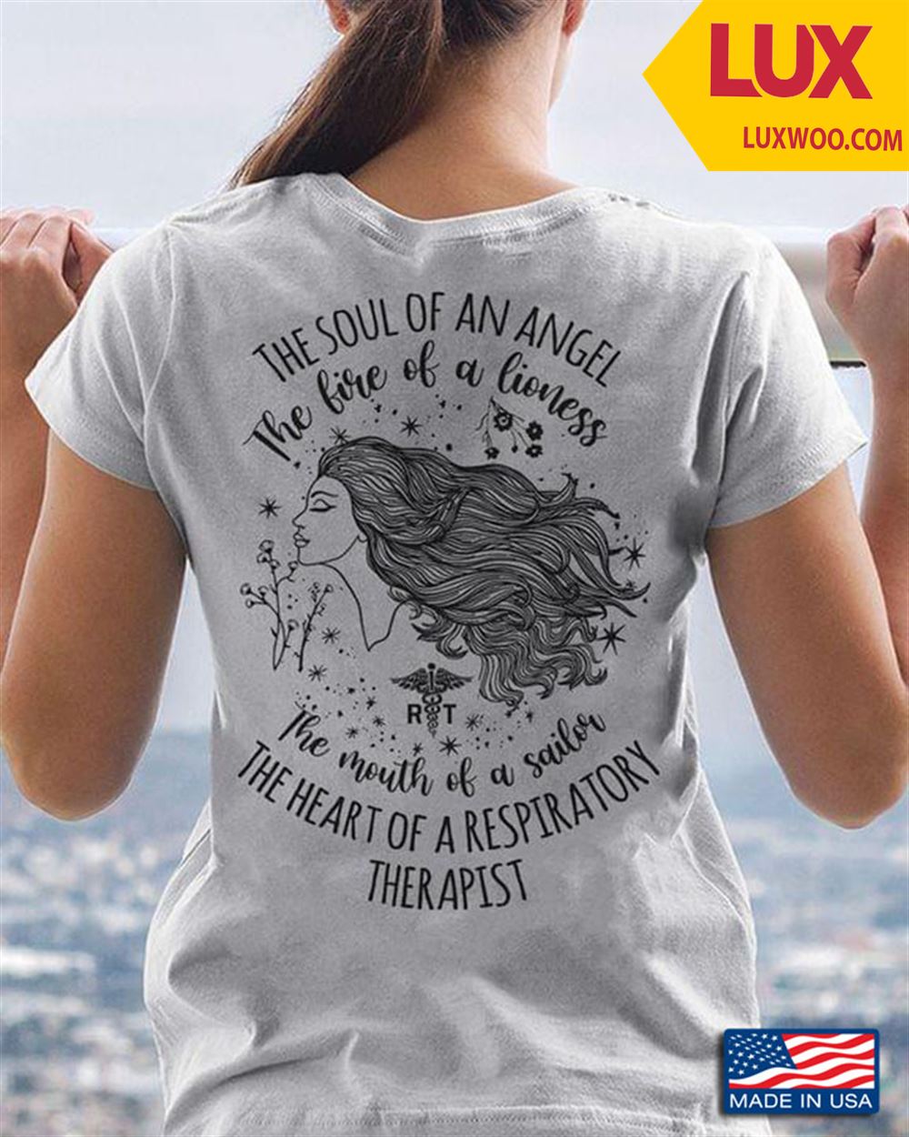 The Soul Of An Angel The Fire Of A Lioness The Mouth Of A Sailor The Heart Of A R T Shirt Size Up To 5xl