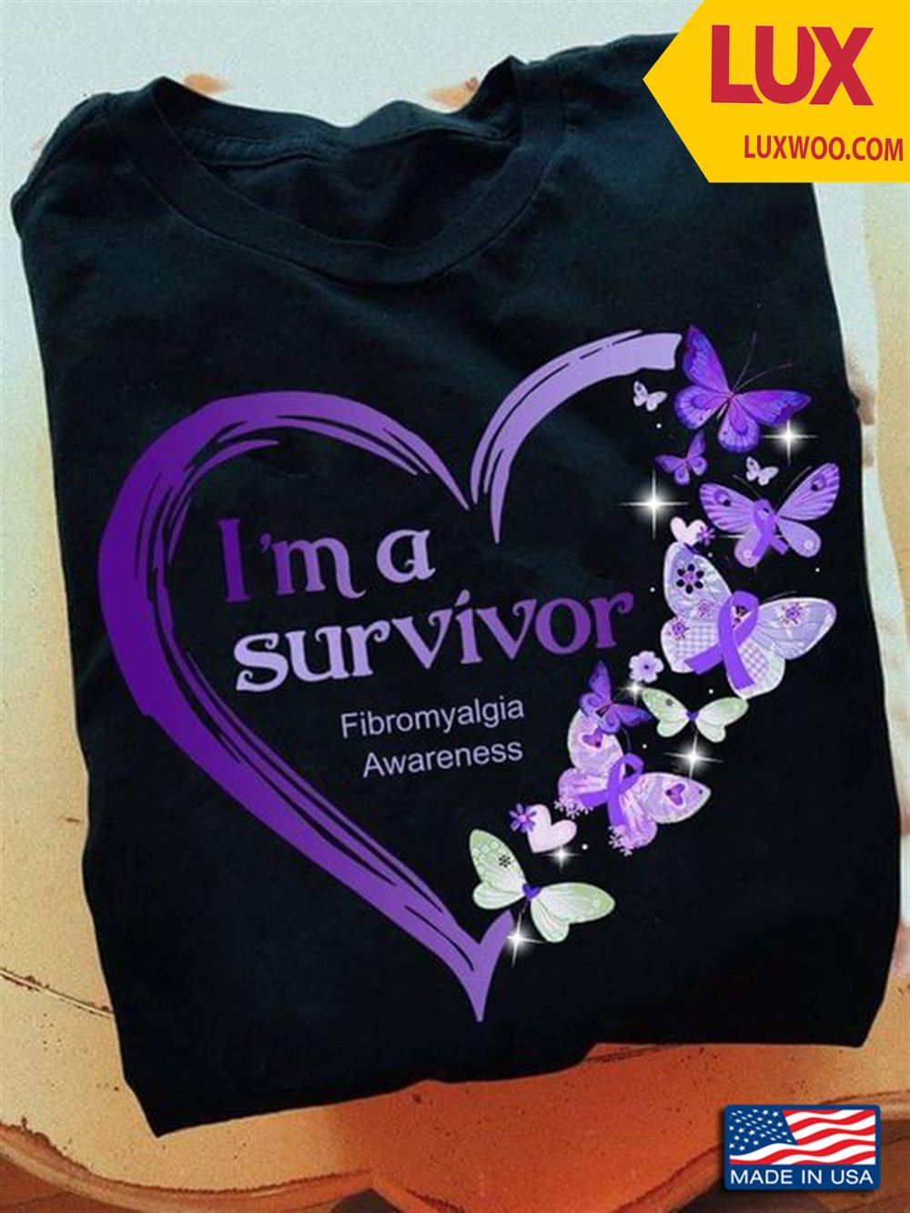 Im A Survivor Fibromyalgia Awareness Tshirt Size Up To 5xl