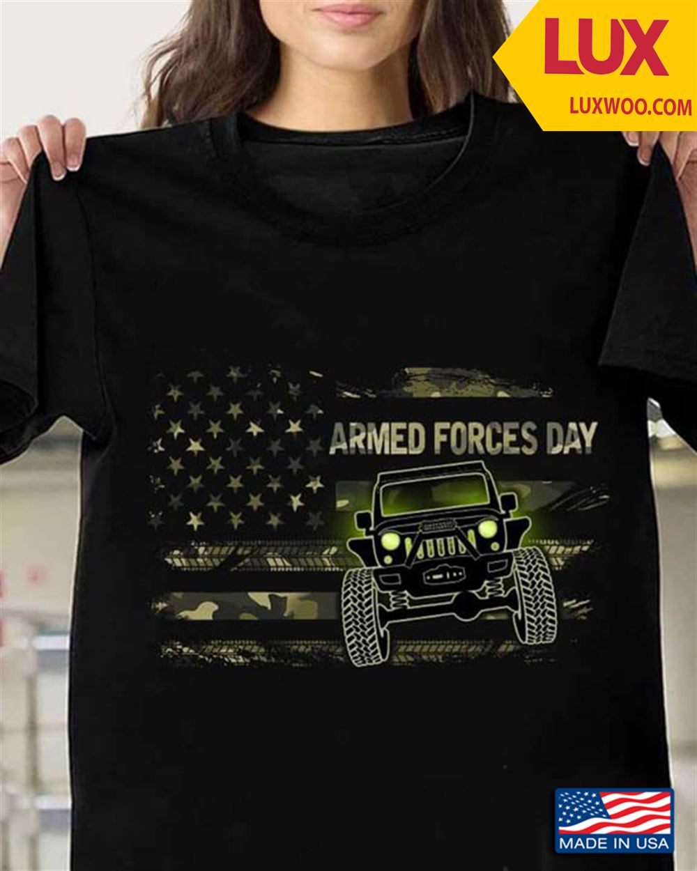Jeep Armed Forces Day Shirt Size Up To 5xl
