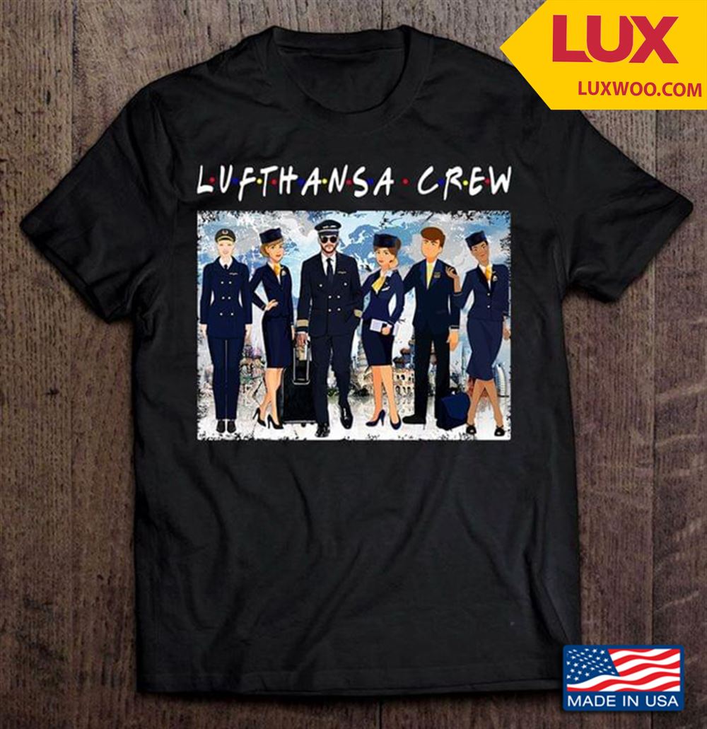 Lufthansa Crew Shirt Size Up To 5xl