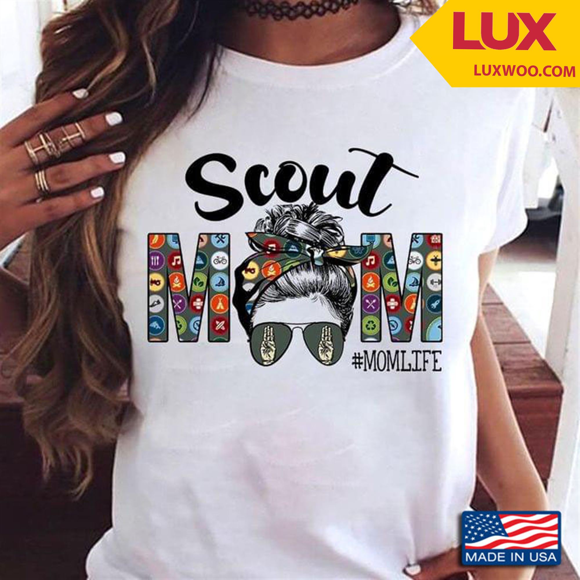 Scout Mom Momlife Tshirt Plus Size Up To 5xl