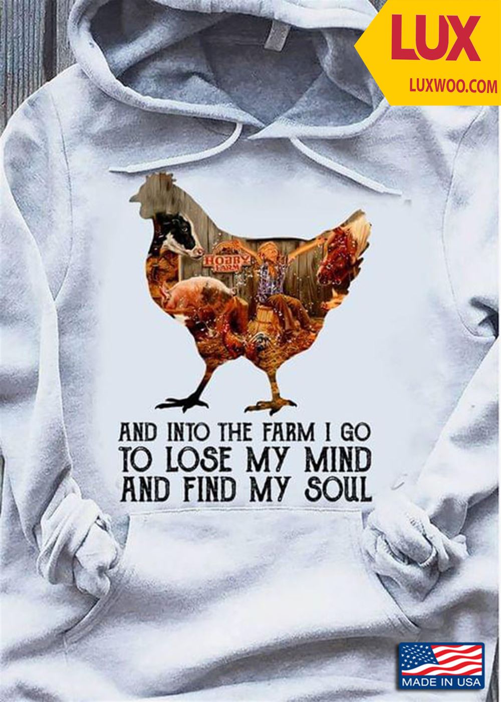 And Into The Field I Go To Lose My Mind And Find My Soul Chicken Tshirt Size Up To 5xl