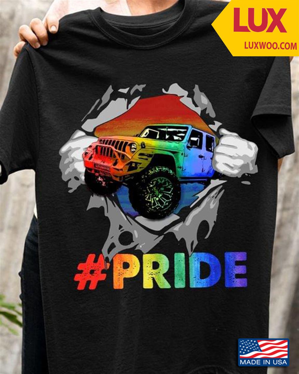 Jeep Pride Lgbt Shirt Size Up To 5xl