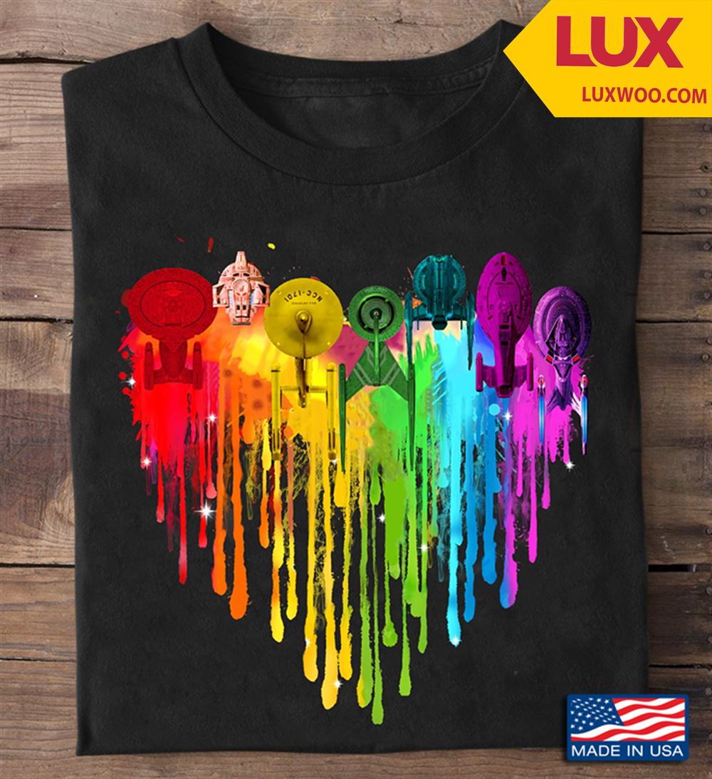 Lgbt Pride Power Heart Shirt Size Up To 5xl