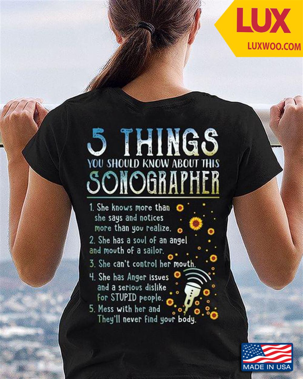 5 Things You Should Know About This Sonographer She Knows More Than She Says And Notices More Than Tshirt Size Up To 5xl