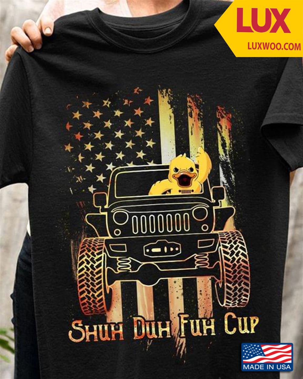Shuh Duh Fuh Cup Jeep And Duck For Jeep Lovers Shirt Size Up To 5xl