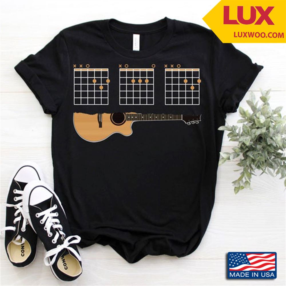Guitar Scale Lesson For Guitar Lovers Tshirt Size Up To 5xl