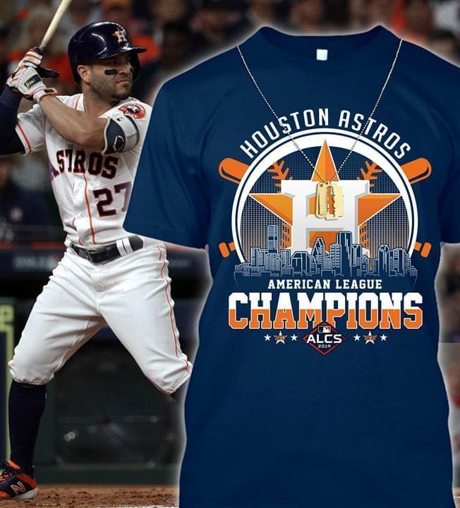 Mlb Houston Astros American League Champions 2019 For Astros Lover T Shirt Sweater