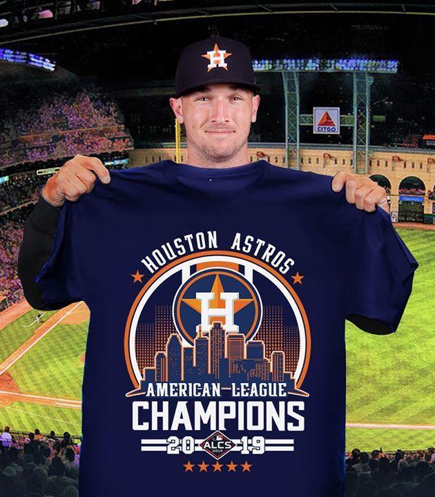 Mlb Houston Astros American League Champions Alcs 2019 Shirt