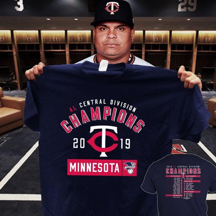 Mlb Minnesota Twins Al Central Division Champions 2019 Minnesota Twins Sweater Plus Size Up To 5xl