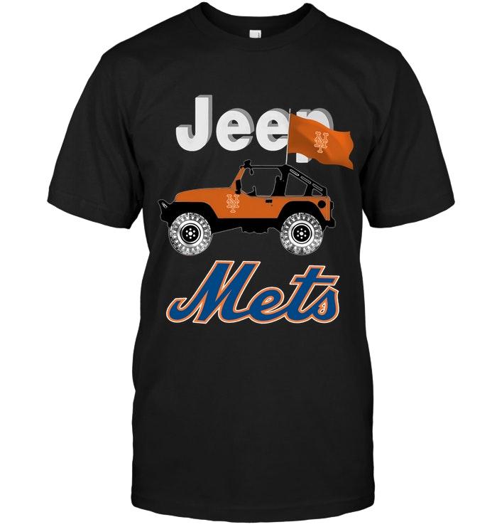 Mlb New York Mets Jeep New York Mets Fan Shirt Sweater Size Up To 5xl
