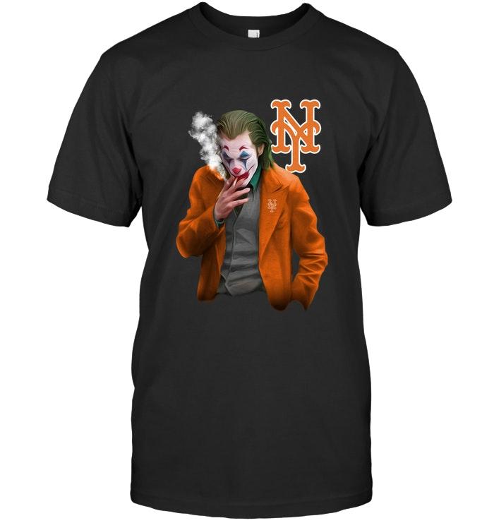 Mlb New York Mets Joker Joaquin Phoenix Smoking T Shirt Sweater Plus Size Up To 5xl