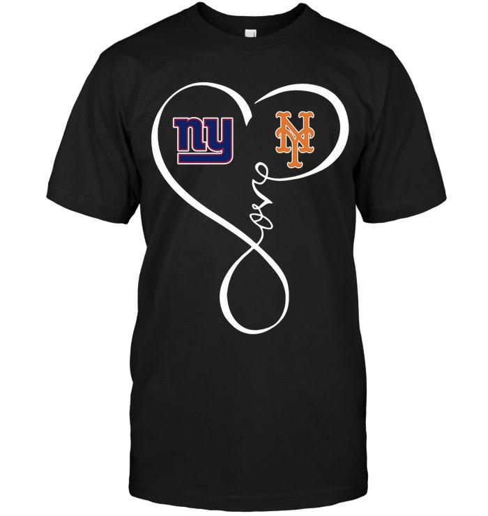 Mlb New York Mets New York Giants New York Mets Love Heart Shirt Sweater Size Up To 5xl