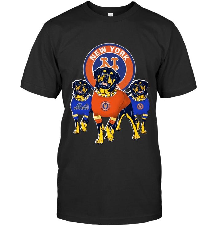 Mlb New York Mets Rottweilers Fan Shirt Full Size Up To 5xl