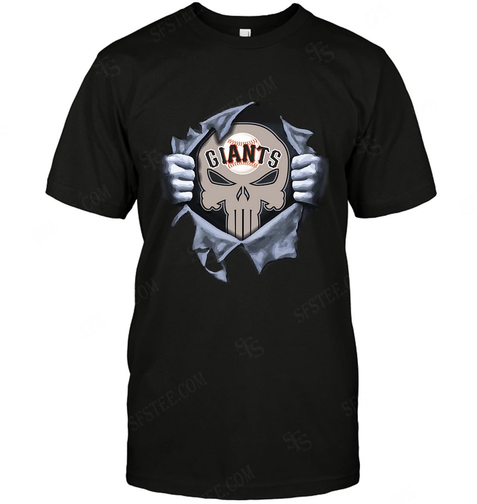 Mlb San Francisco Giants Punisher Logo Dc Marvel Jersey Superhero Avenger Size Up To 5xl