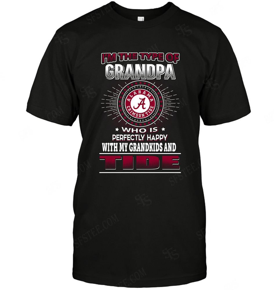 Ncaa Alabama Crimson Tide Grandpa Loves Grandkids