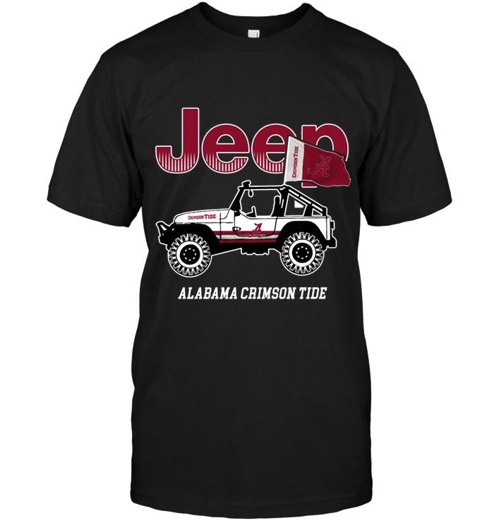 Ncaa Alabama Crimson Tide Jeep Shirt