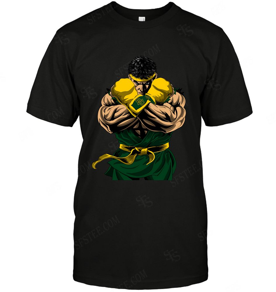 Ncaa Baylor Bears Ryu Nintendo Street Fighter Shirt