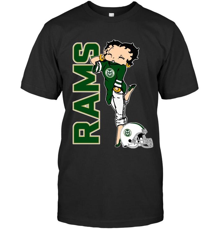 NCAA Colorado State Rams Betty Boop Fan Shirt Gift For Fan
