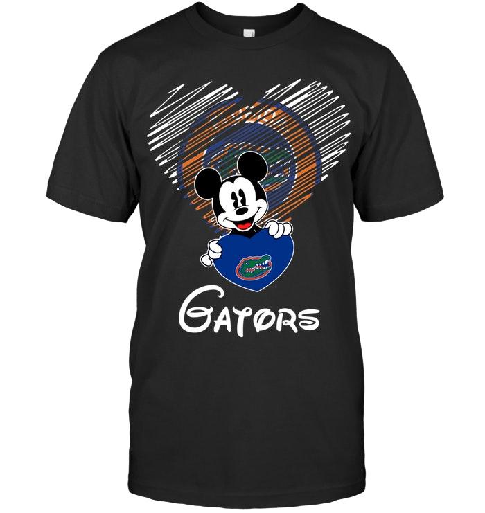 Ncaa Florida Gators Mickey Loves Florida Gators Fan Shirt