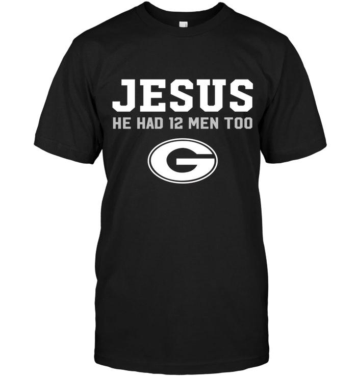 Ncaa Georgia Bulldogs Jesus He Has 12 Men Too Georgia Bulldogs Shirt