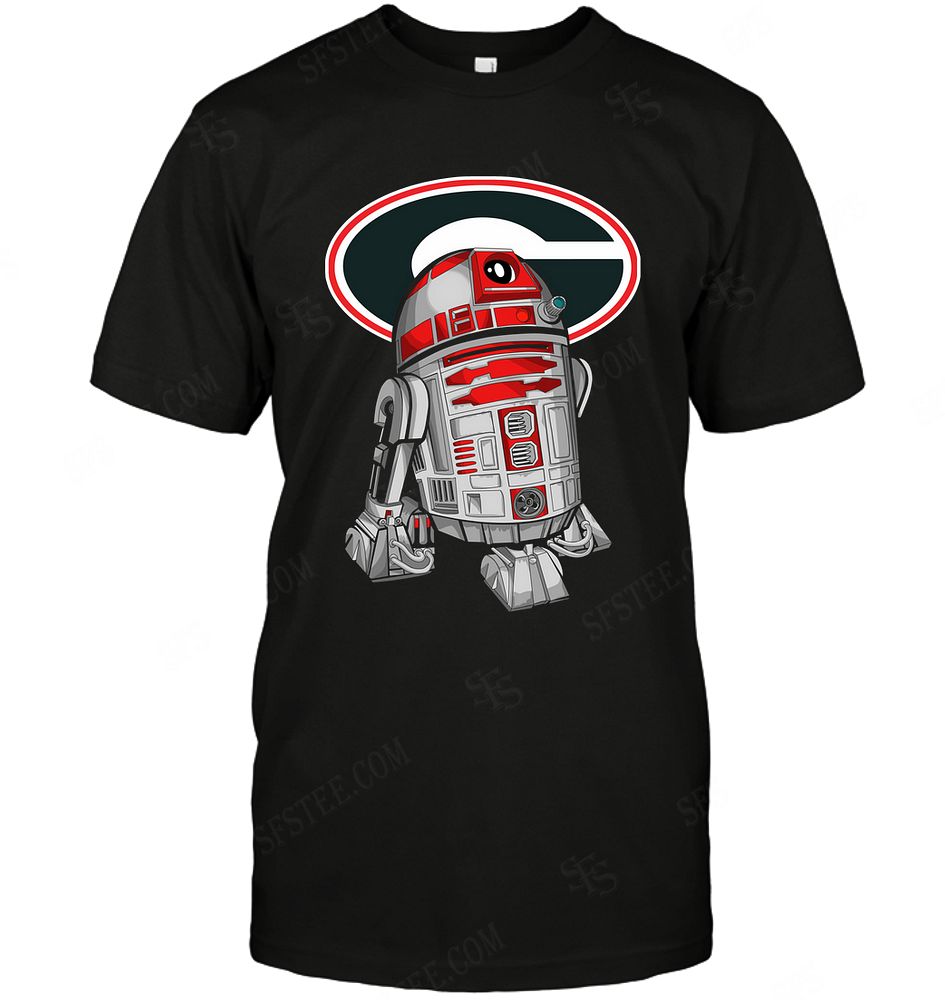 Ncaa Georgia Bulldogs R2d2 Star Wars Shirt