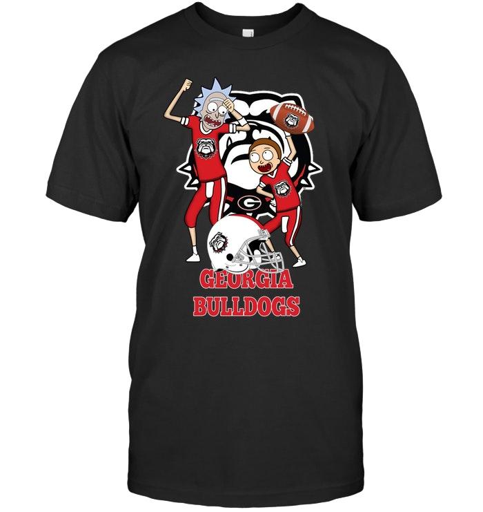 Ncaa Georgia Bulldogs Rick And Morty Fan Shirt