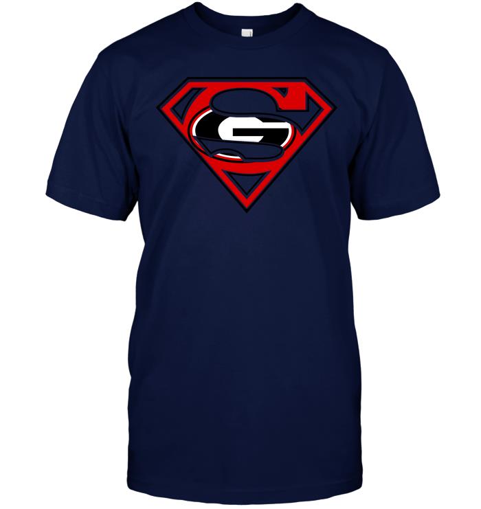 Ncaa Georgia Bulldogs Superman Georgia Bulldogs Shirt