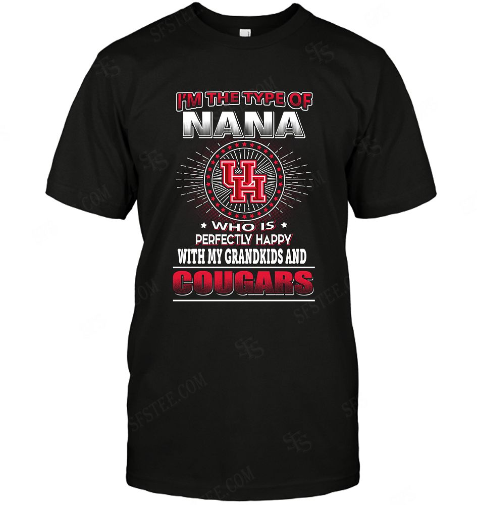 Ncaa Houston Cougars Nana Loves Grandkids Shirt Full Size Up To 5xl