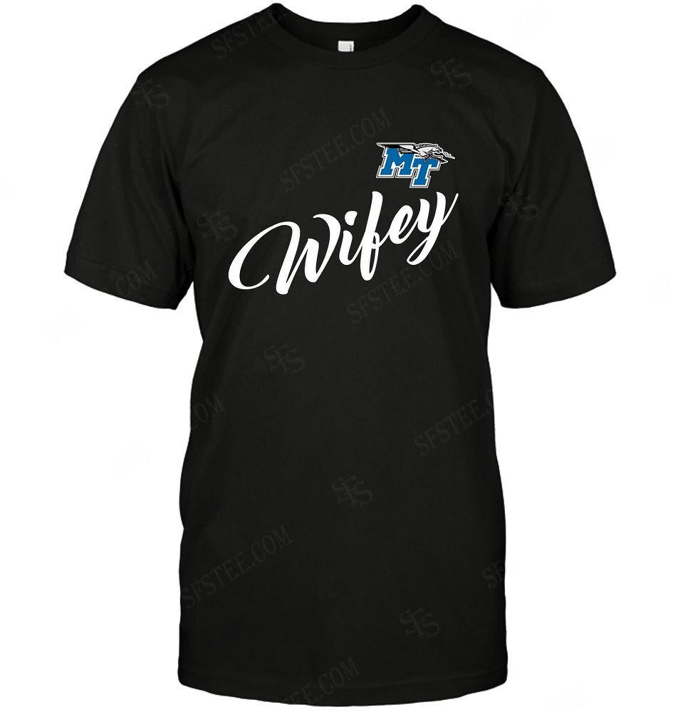 NCAA Middle Tennessee Blue Raiders Wifey Wife Honey Shirt Gift For Fan