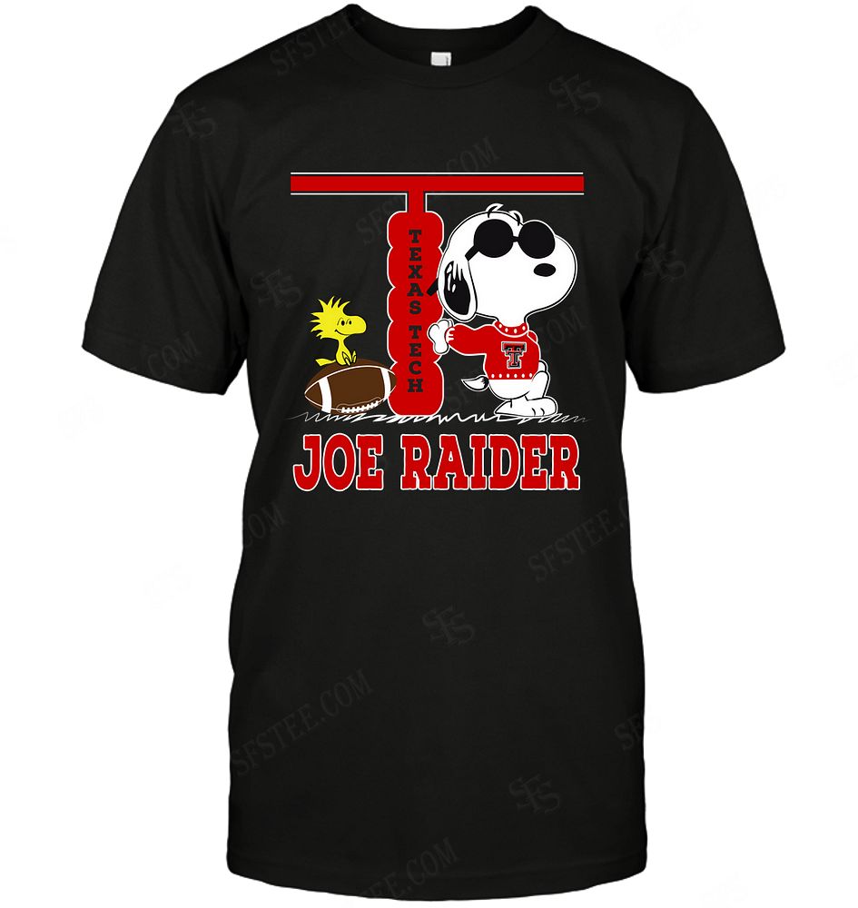 NCAA Texas Tech Red Raiders Snoopy Dog Shirt Tshirt For Fan
