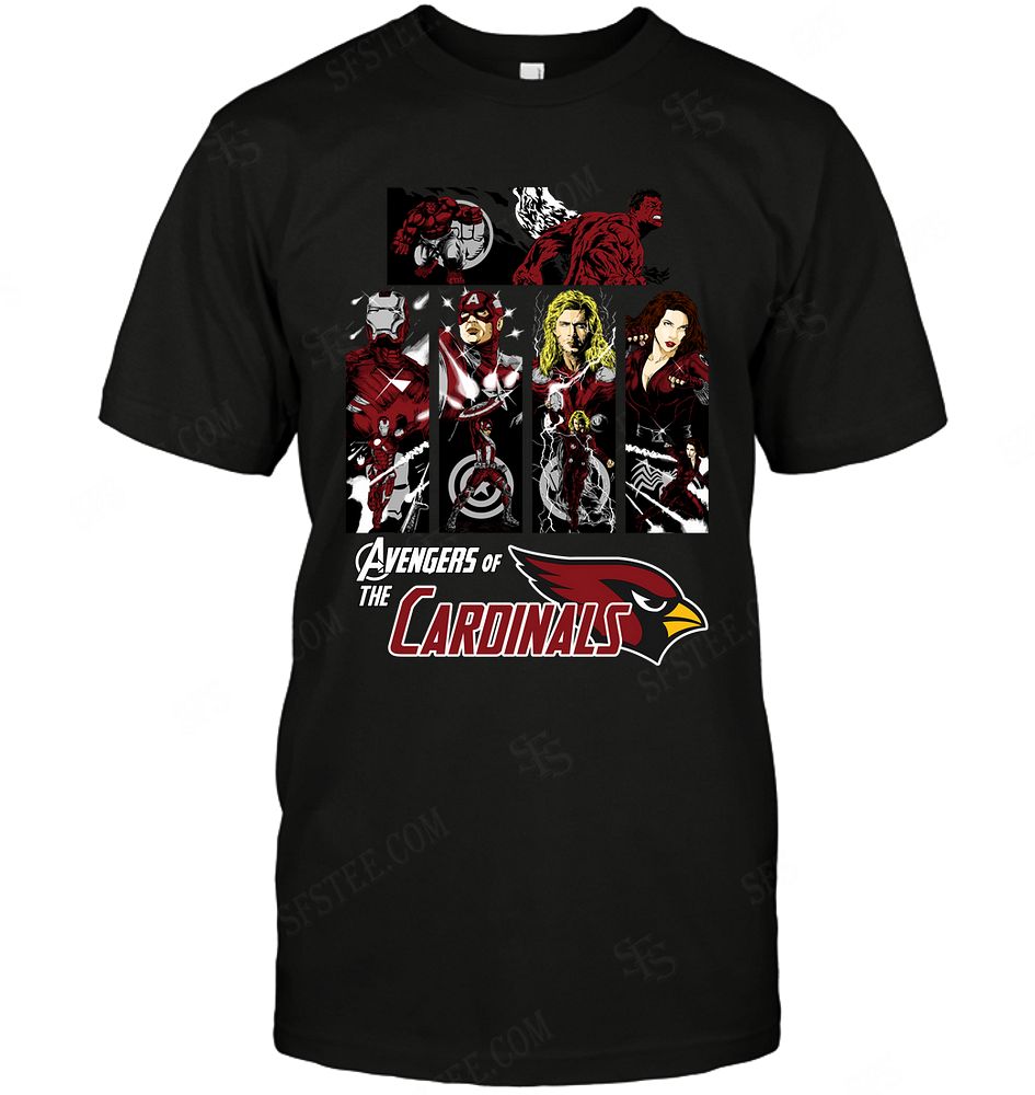 NFL Arizona Cardinals Avengers Dc Marvel Jersey Superhero Avenger Sweater Shirt Tshirt For Fan