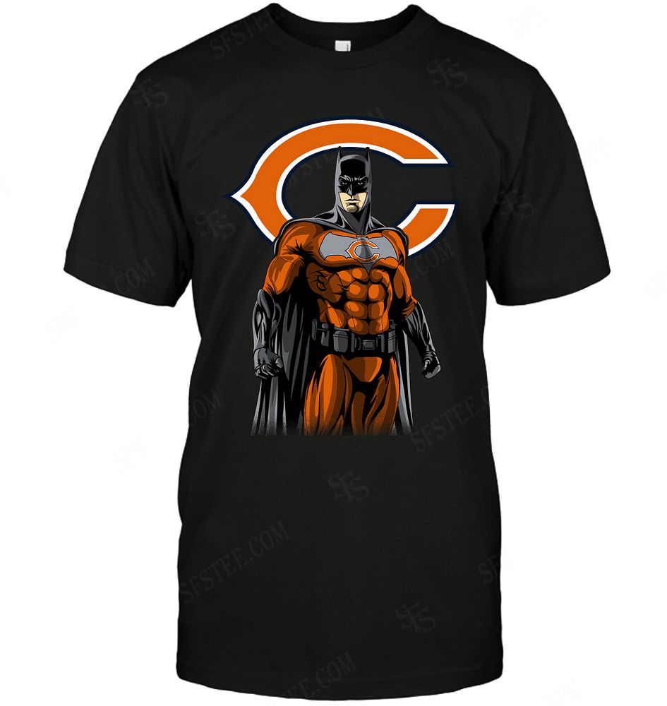Nfl Chicago Bears Batman Dc Marvel Jersey Superhero Avenger Shirt Plus Size Up To 5xl