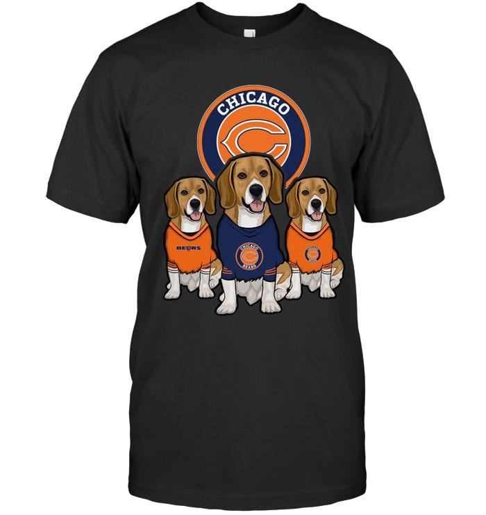 Nfl Chicago Bears Beagles Fan Shirt Size Up To 5xl