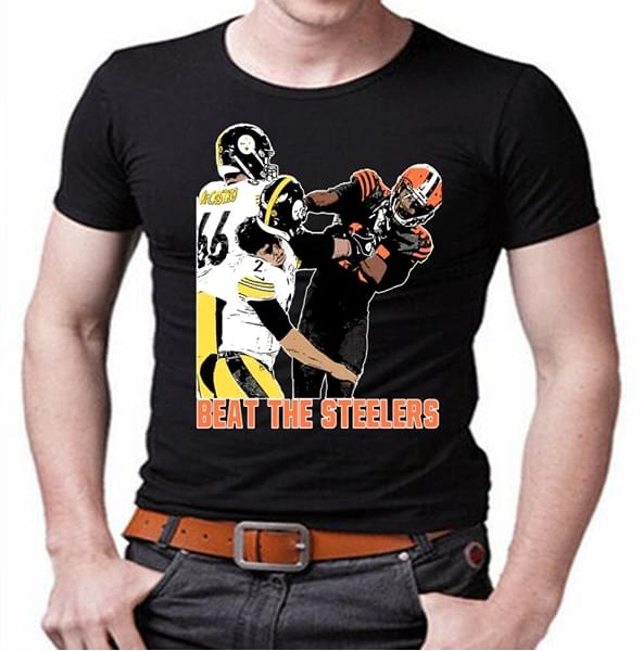 NFL Cincinnati Bengals Beat The Steelers Cincinnati Bengals Fan Long Sleeve Shirt Size Up To 5xl