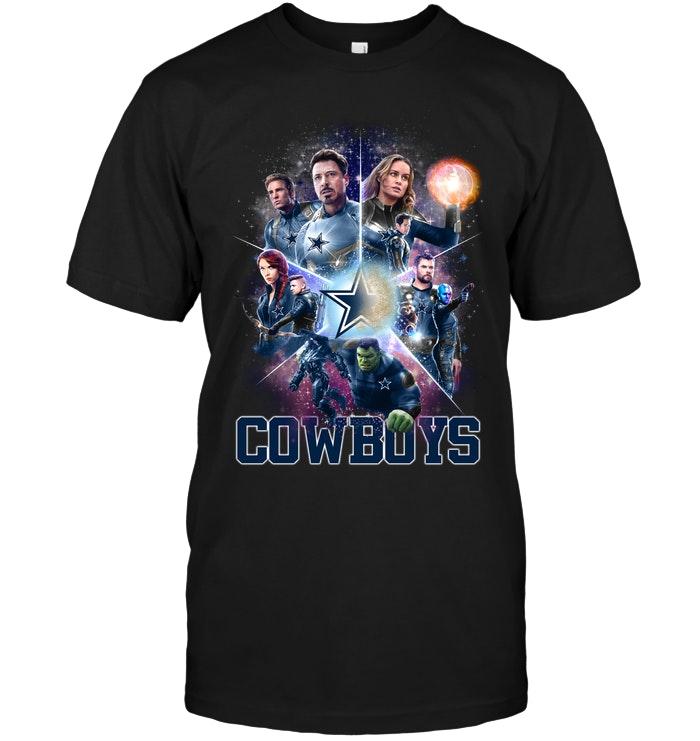 Nfl Dallas Cowboys Avengers Endgame Dallas Cowboys Shirt Tshirt Size Up To 5xl