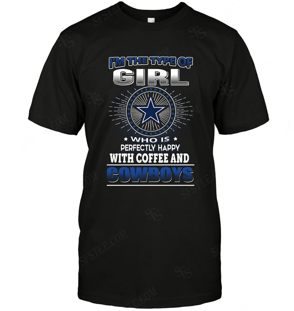 Nfl Dallas Cowboys Girl Loves Coffee Plus Size Up To 5xl
